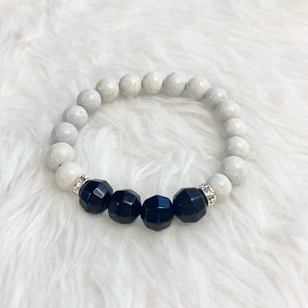 Starlight Night Bead Bracelet